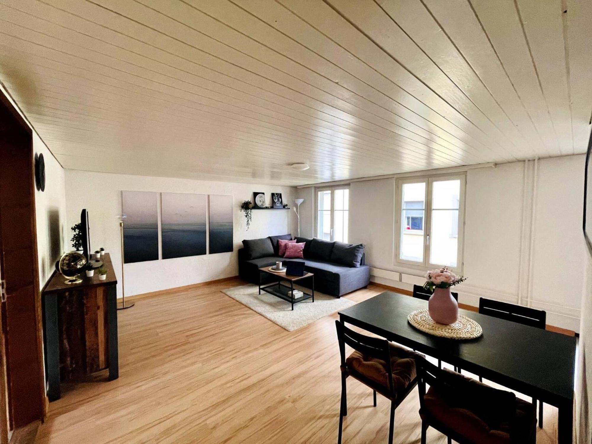 Newly Furnished Beautiful Old Building Apartment In The Center With Apple Tv St. Gallen Exterior photo